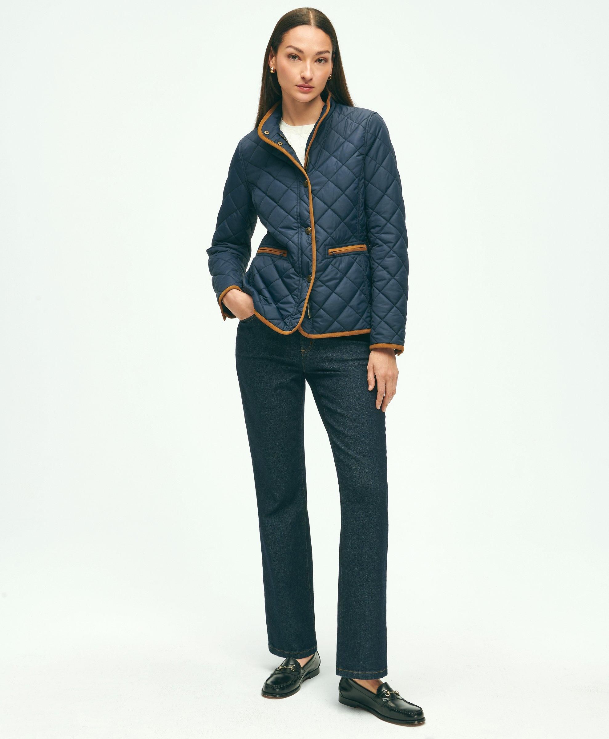 Water-Repellant Quilted Jacket sold by Brooks Brothers