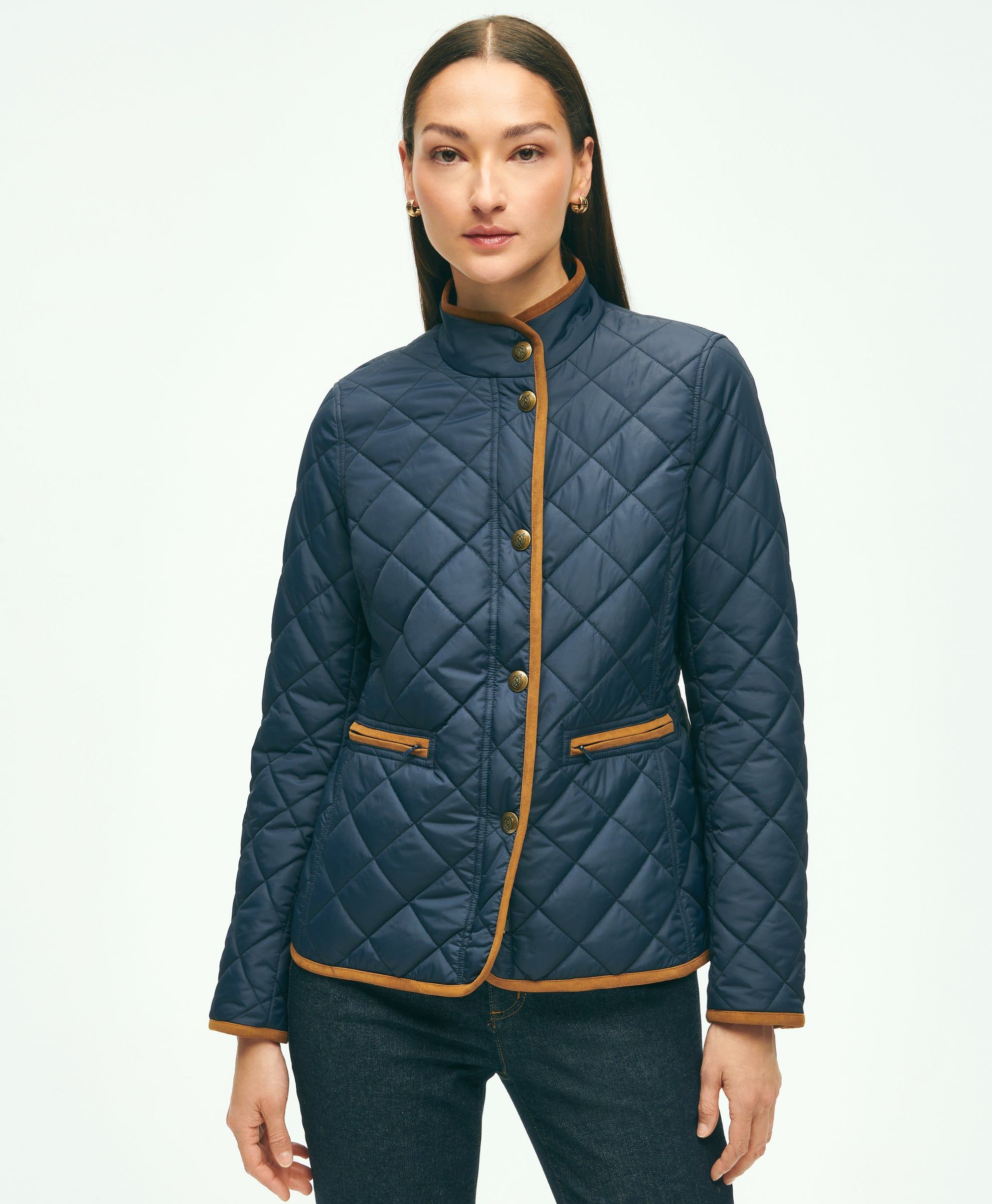 Water-Repellant Quilted Jacket sold by Brooks Brothers product image thumbnail 4