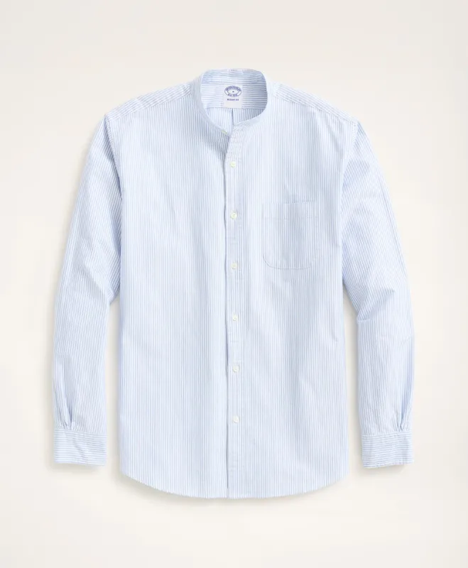 Regent Regular-Fit Stretch Cotton Oxford Popover Shirt sold by Brooks Brothers