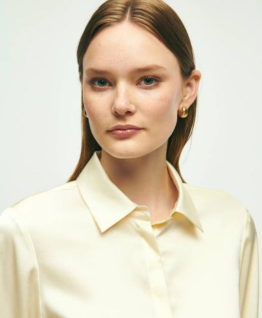 Stretch Silk Blouse sold by Brooks Brothers product image thumbnail 3