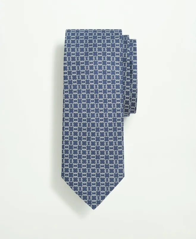 Silk Circle Link Pattern Tie sold by Brooks Brothers
