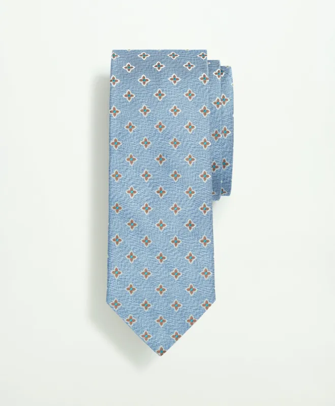 Silk Flower Pattern Tie sold by Brooks Brothers