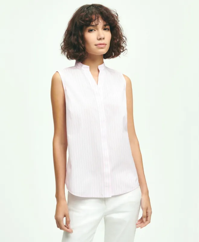 Supima Cotton Non-Iron Sleeveless Shirt sold by Brooks Brothers