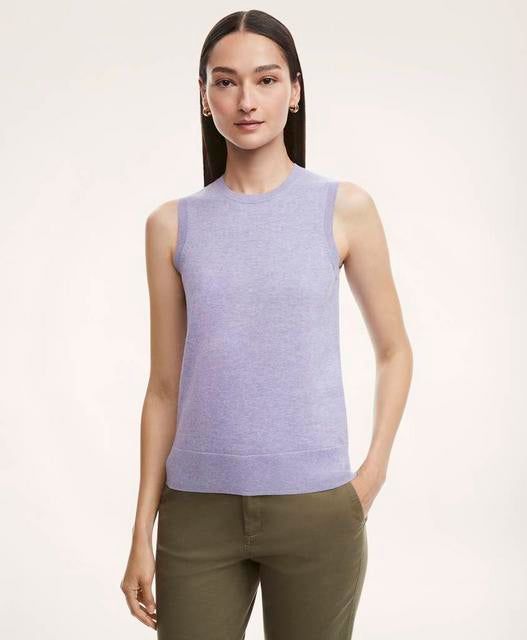 Supima Cotton Jersey Shell sold by Brooks Brothers product image thumbnail 5