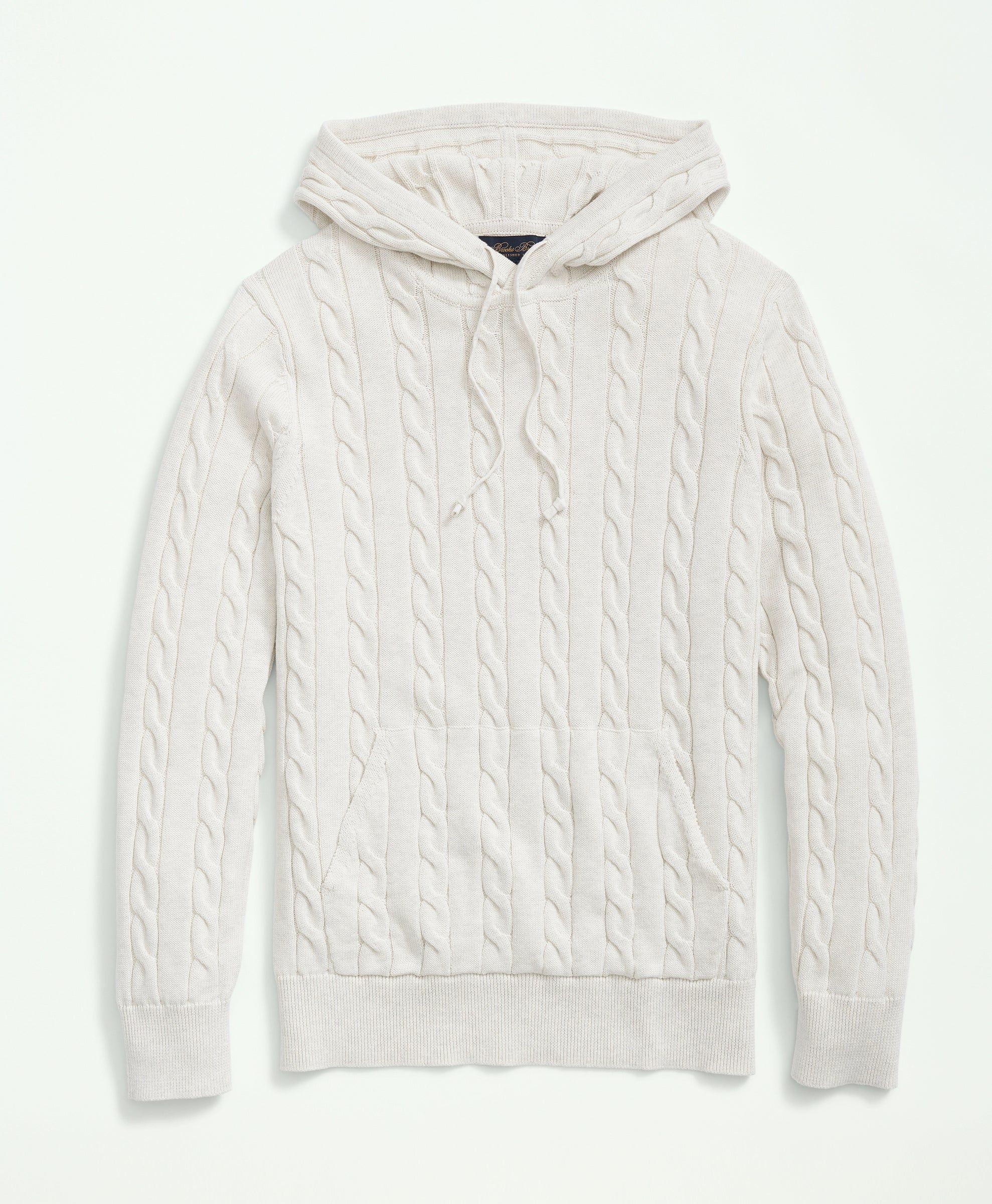 Cable-Knit Hoodie sold by Brooks Brothers