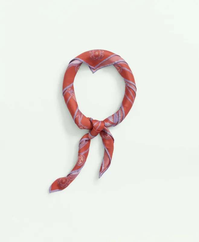 Printed Silk Scarf sold by Brooks Brothers