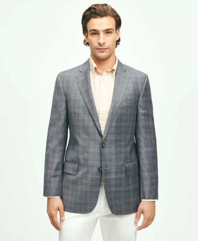 Regent Classic-Fit Wool Check Sport Coat sold by Brooks Brothers