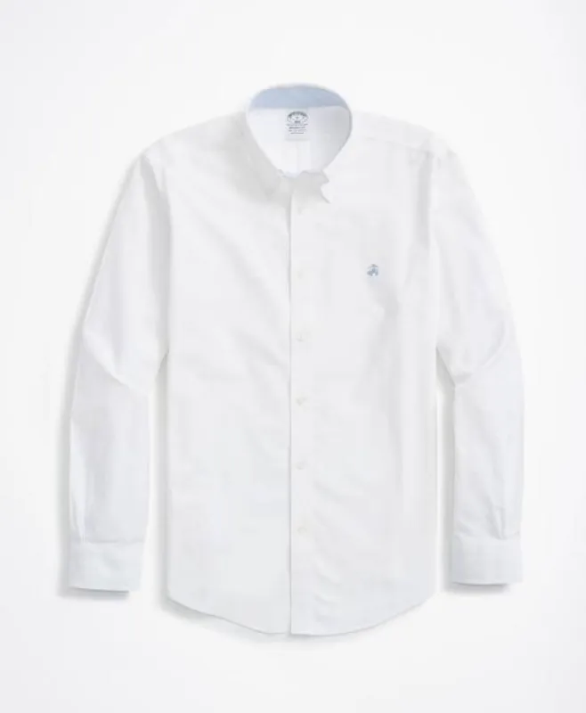 Regent Regular-Fit Stretch Non-Iron Oxford Button-Down Collar Sport Shirt sold by Brooks Brothers
