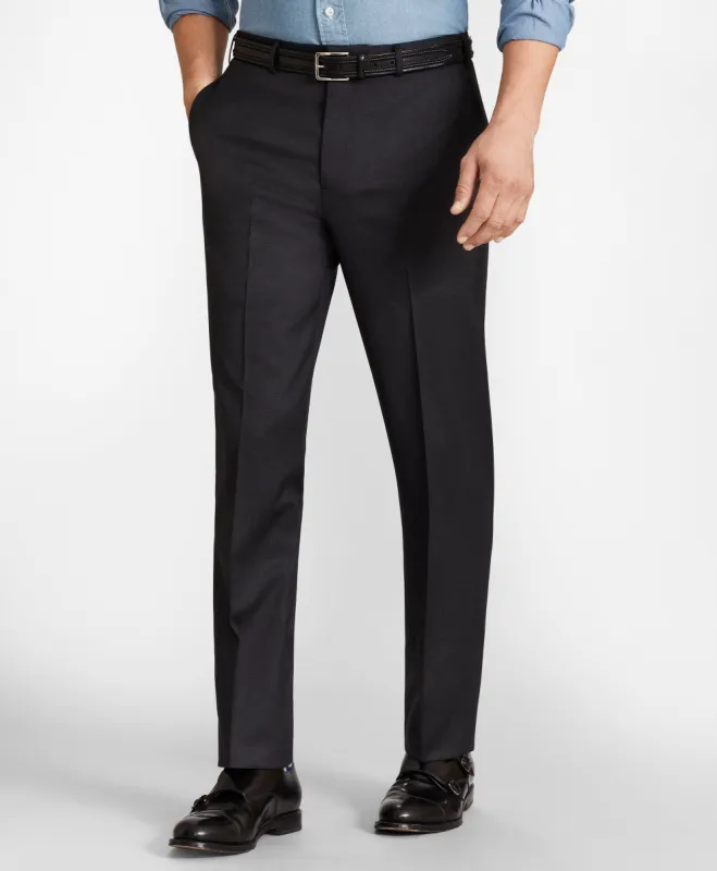 Brooks Regent-Fit Wool Trousers sold by Brooks Brothers