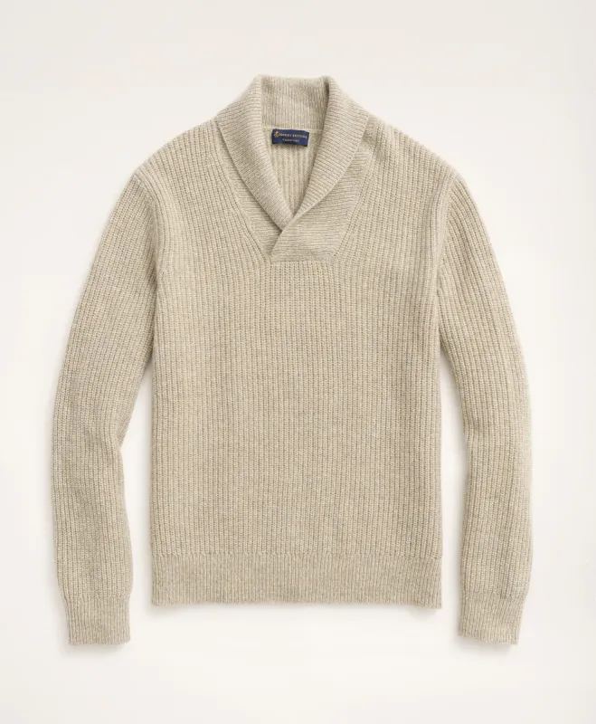 Shawl Collar Wool Blend Sweater sold by Brooks Brothers