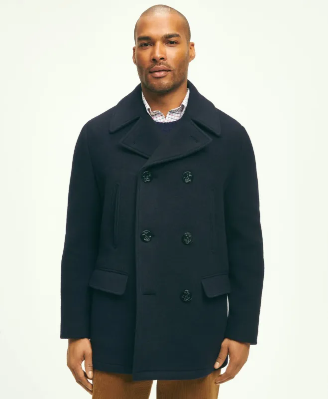 Wool Peacoat sold by Brooks Brothers