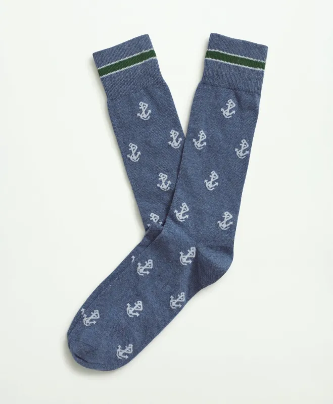 Anchor Crew Socks sold by Brooks Brothers