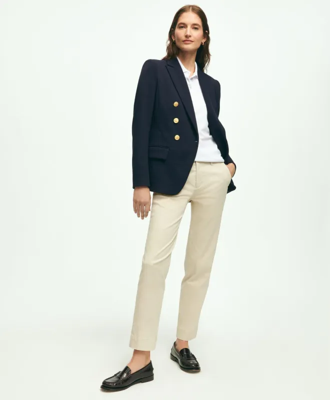 Cotton Pique Structured Knit Blazer sold by Brooks Brothers