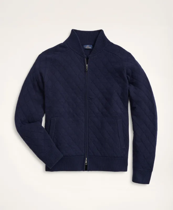 Wool Cashmere Quilted Jacket sold by Brooks Brothers