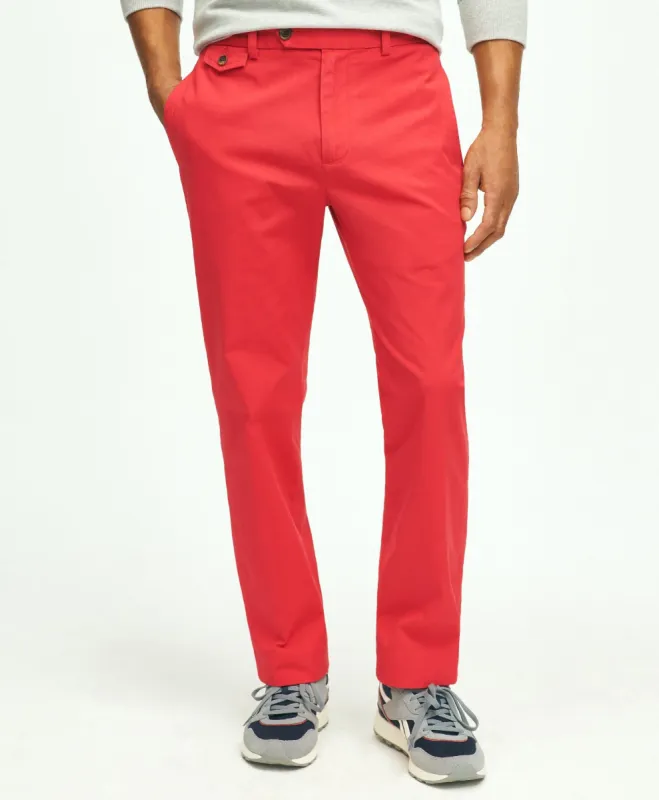Milano Slim-Fit Stretch Supima Cotton Washed Chino Pants sold by Brooks Brothers