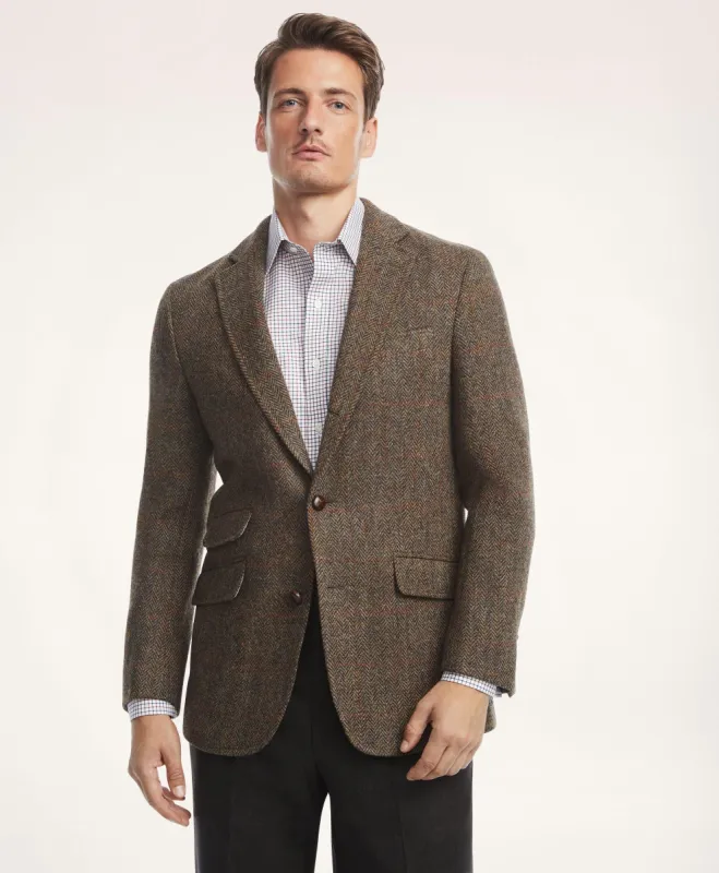 Classic-Fit Harris Tweed Sport Coat sold by Brooks Brothers