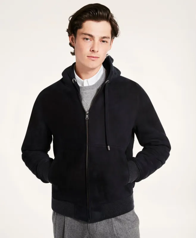 Shearling Hoodie sold by Brooks Brothers