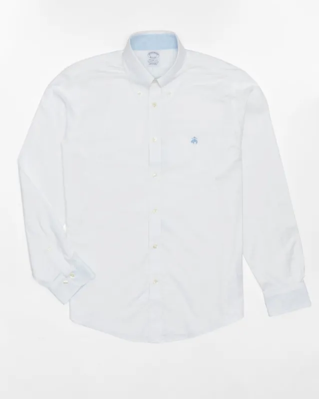 Stretch Regent Regular-Fit Sport Shirt, Non-Iron Oxford sold by Brooks Brothers
