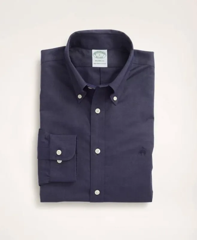 Stretch Milano Slim-Fit Sport Shirt, Non-Iron Oxford sold by Brooks Brothers