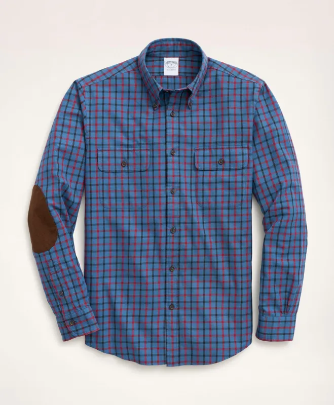 Regent Regular-Fit Sport Shirt, Brushed Cotton Cashmere Twill Button Down Collar sold by Brooks Brothers