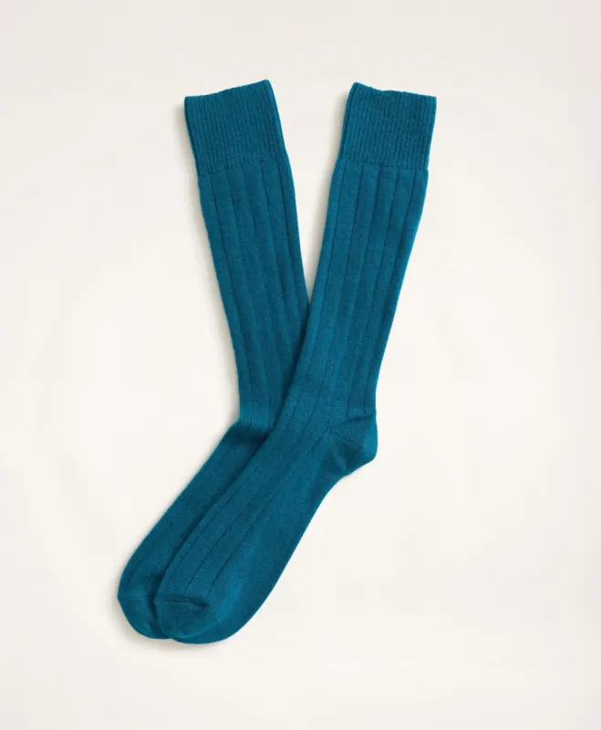 Cashmere Crew Socks sold by Brooks Brothers