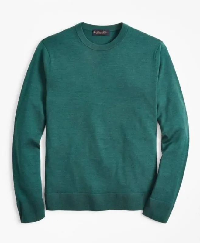BrooksTech Merino Wool Crewneck Sweater sold by Brooks Brothers