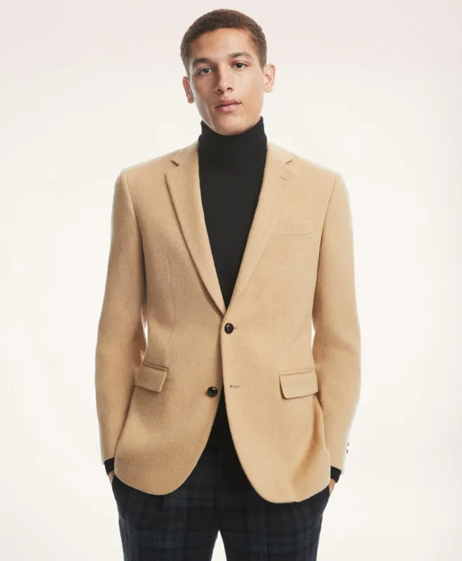 Milano Slim-Fit Camel Hair Sport Coat sold by Brooks Brothers