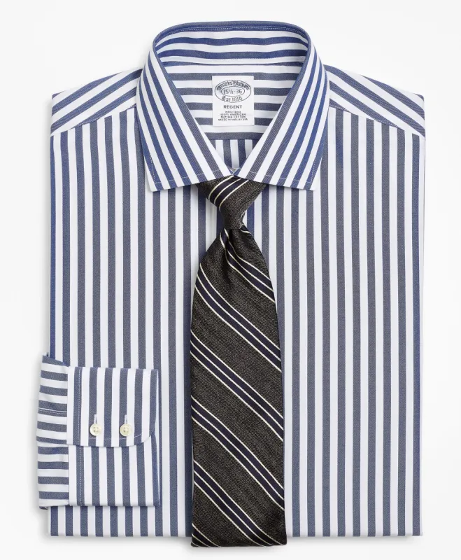 Regent Regular-Fit Dress Shirt, Non-Iron Stripe sold by Brooks Brothers