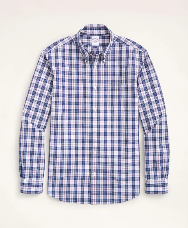Friday Shirt, Poplin Check sold by Brooks Brothers