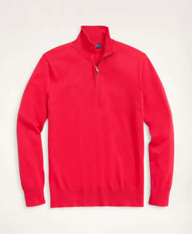 Supima Cotton Half-Zip Sweater sold by Brooks Brothers