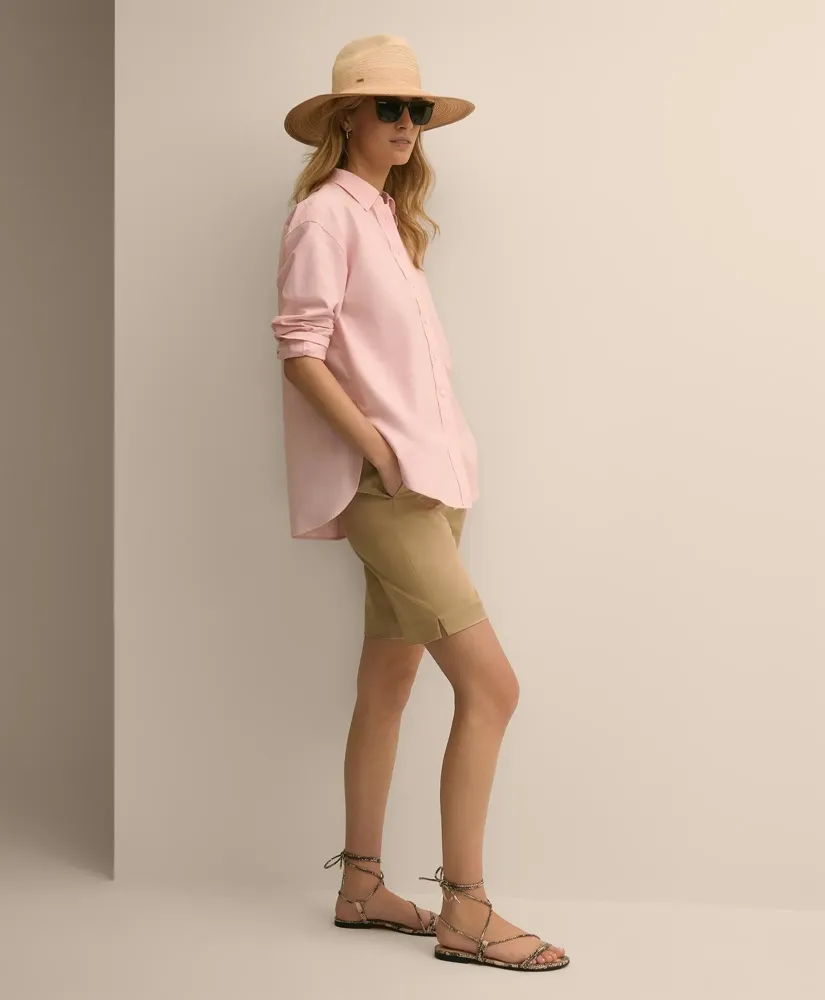 Oversized Cotton Oxford Shirt sold by Brooks Brothers product image thumbnail 3