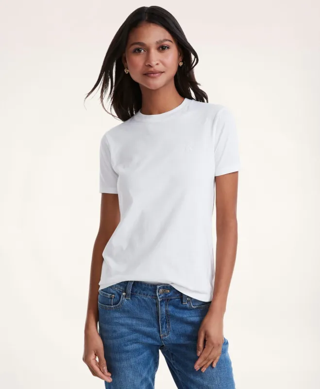 Supima Cotton Crewneck T-Shirt sold by Brooks Brothers