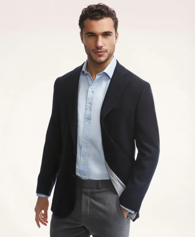 Regent Regular-Fit Hopsack Blazer sold by Brooks Brothers