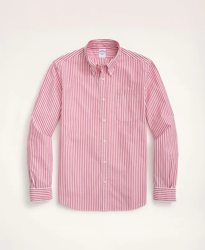 Friday Shirt, Poplin Bengal Stripe sold by Brooks Brothers