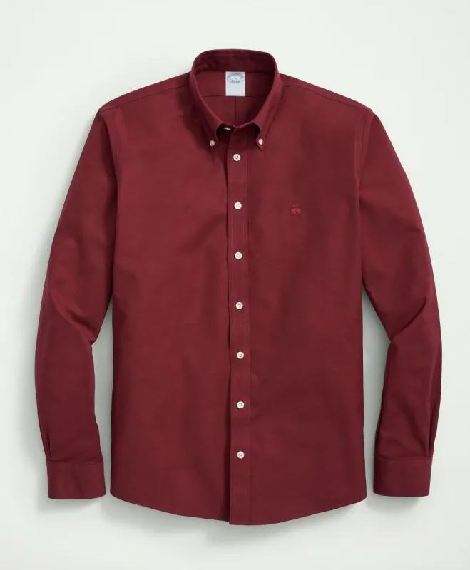 Regent Regular-Fit Stretch Non-Iron Oxford Button-Down Collar Sport Shirt sold by Brooks Brothers
