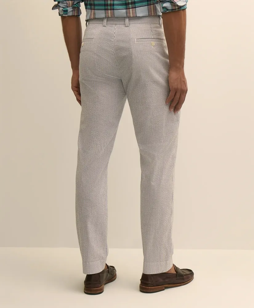 Washed Cotton Seersucker Pants sold by Brooks Brothers product image thumbnail 3