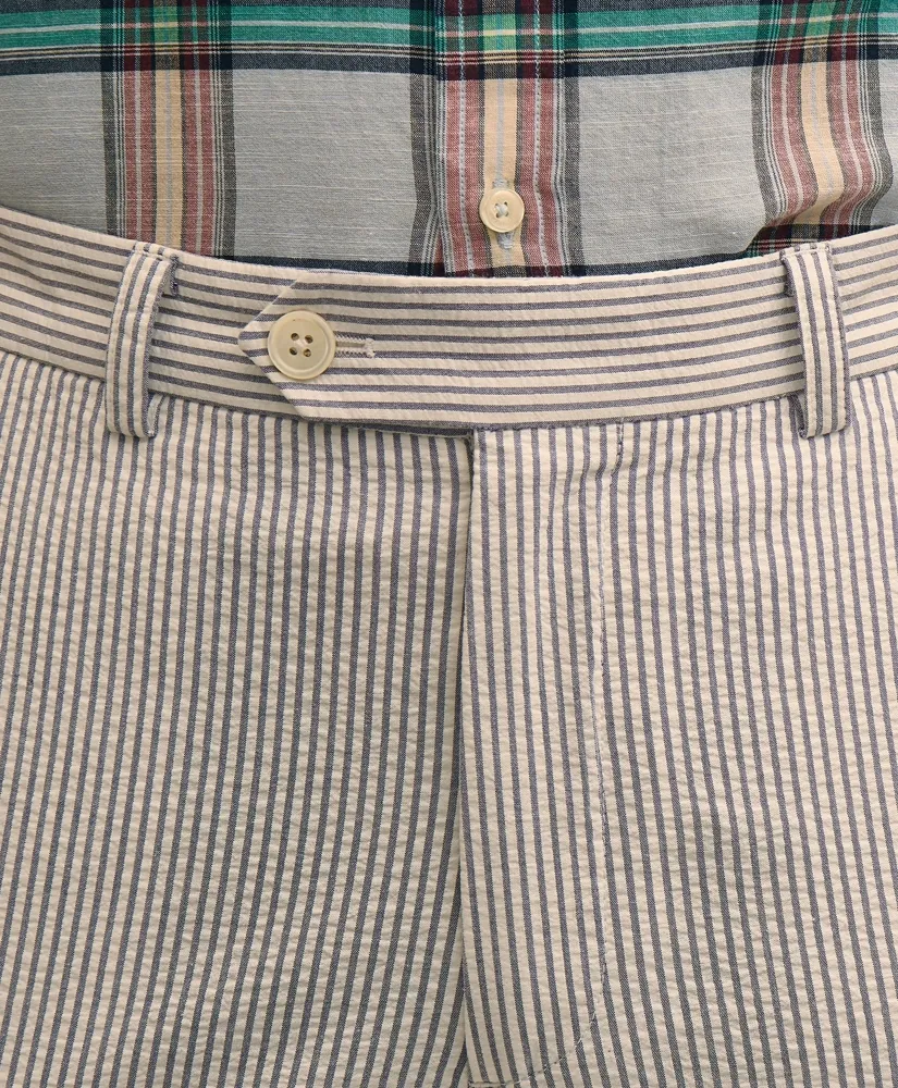 Washed Cotton Seersucker Pants sold by Brooks Brothers product image thumbnail 4