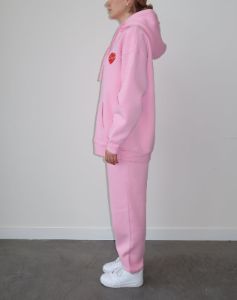 The "LOVE YOURSELF" Classic Hoodie | Baby Pink sold by Brunette The Label