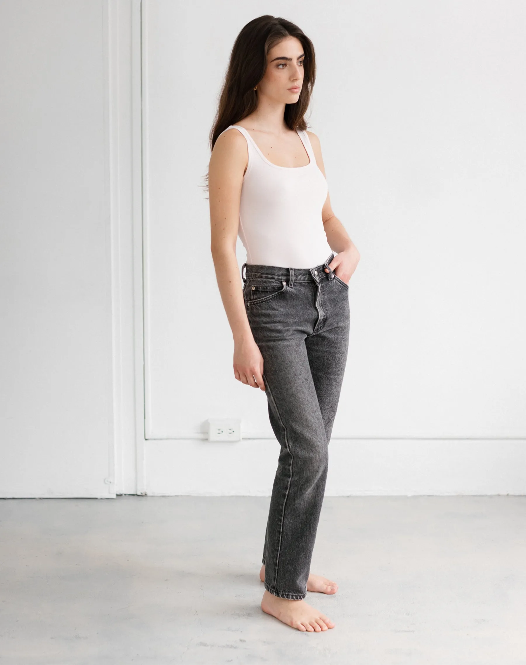 Ribbed Bodysuit | Bellini sold by Brunette The Label product image thumbnail 4