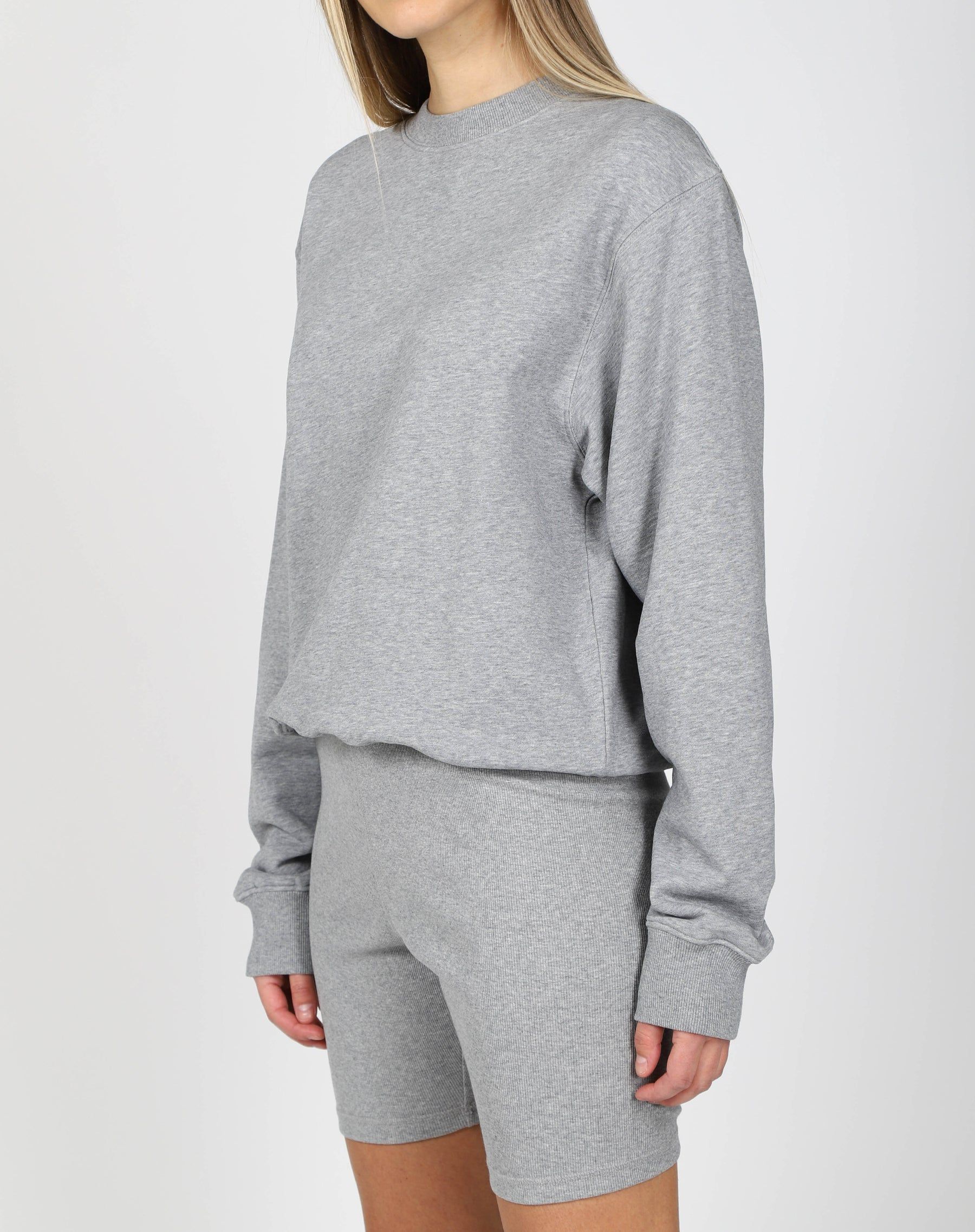 The Best Friend Crew Neck Sweatshirt | Classic Grey sold by Brunette The Label product image thumbnail 2