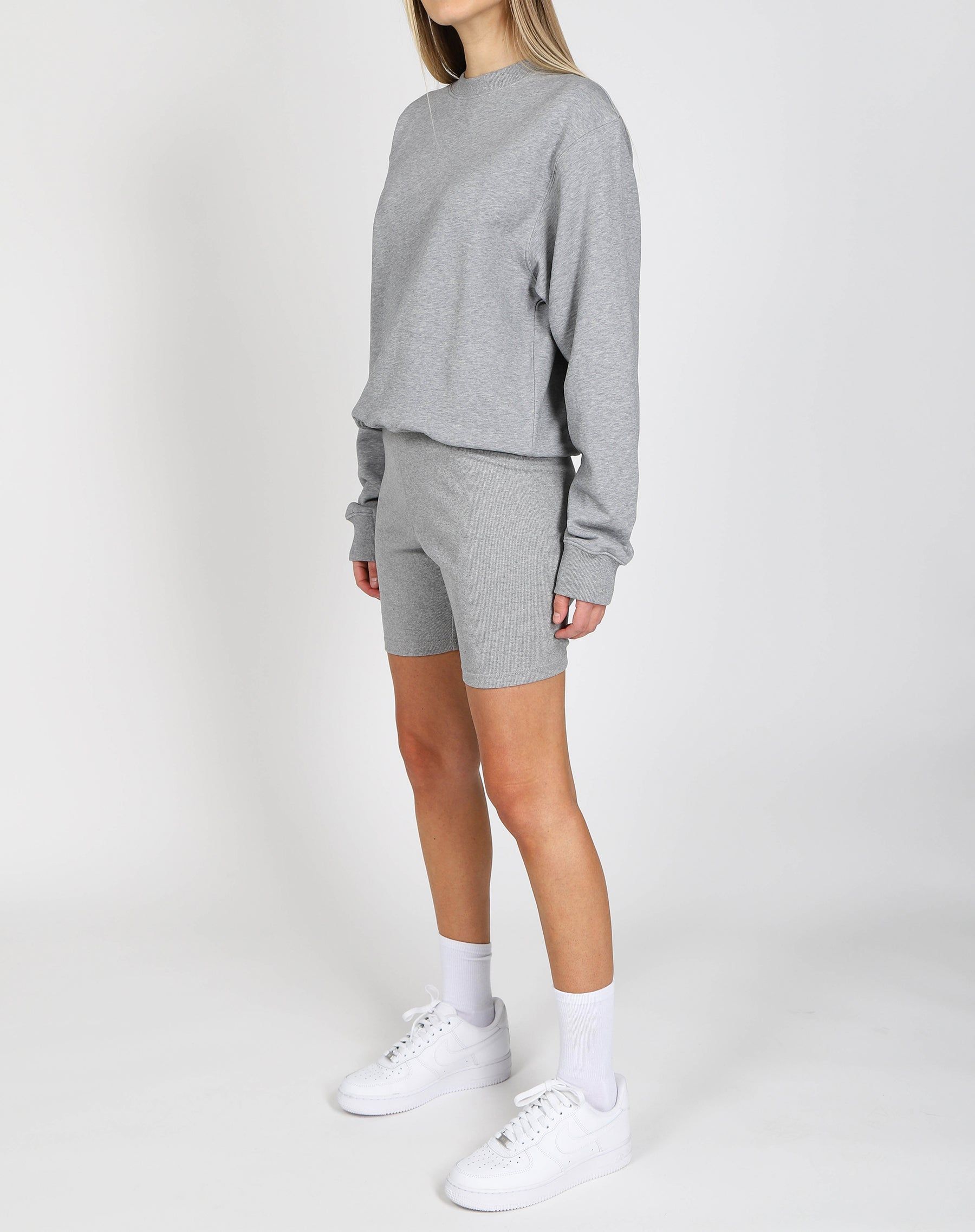 The Best Friend Crew Neck Sweatshirt | Classic Grey sold by Brunette The Label product image thumbnail 4