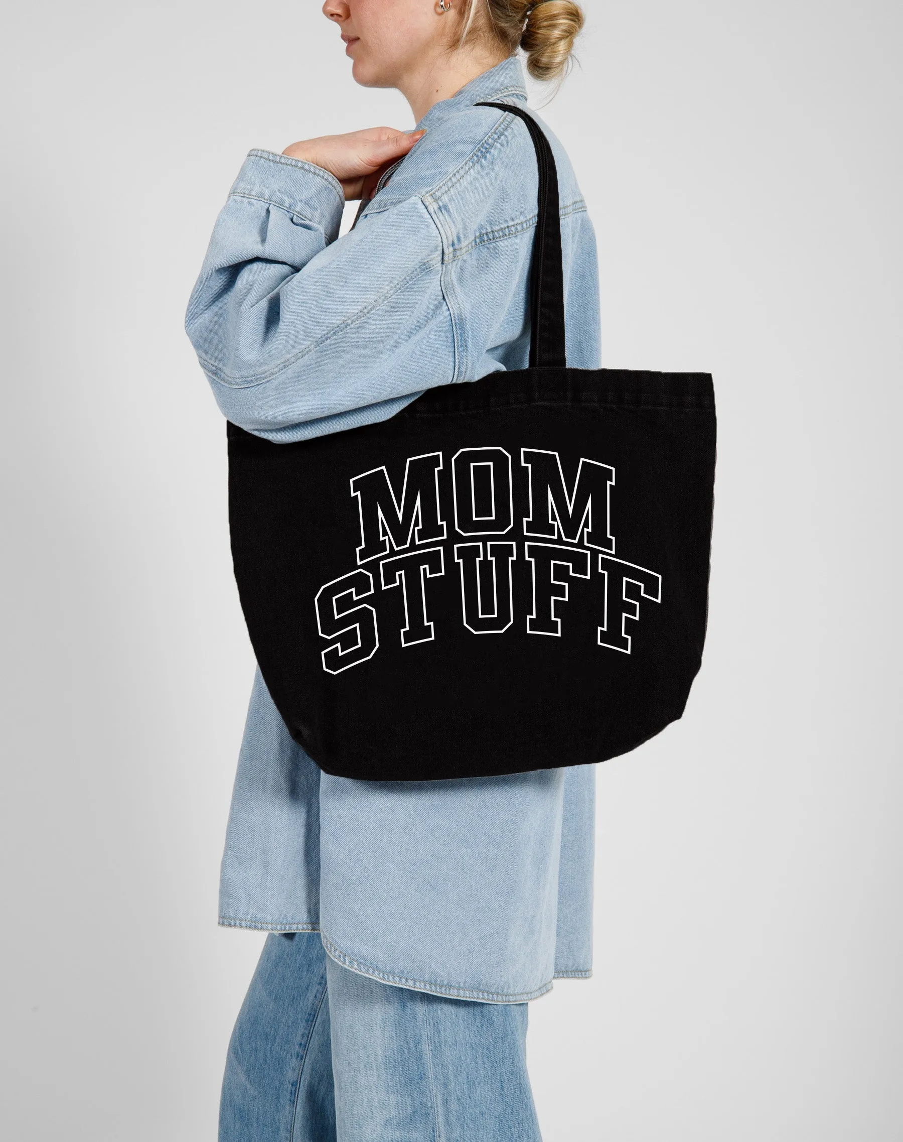 "Mom Stuff" Tote sold by Brunette The Label