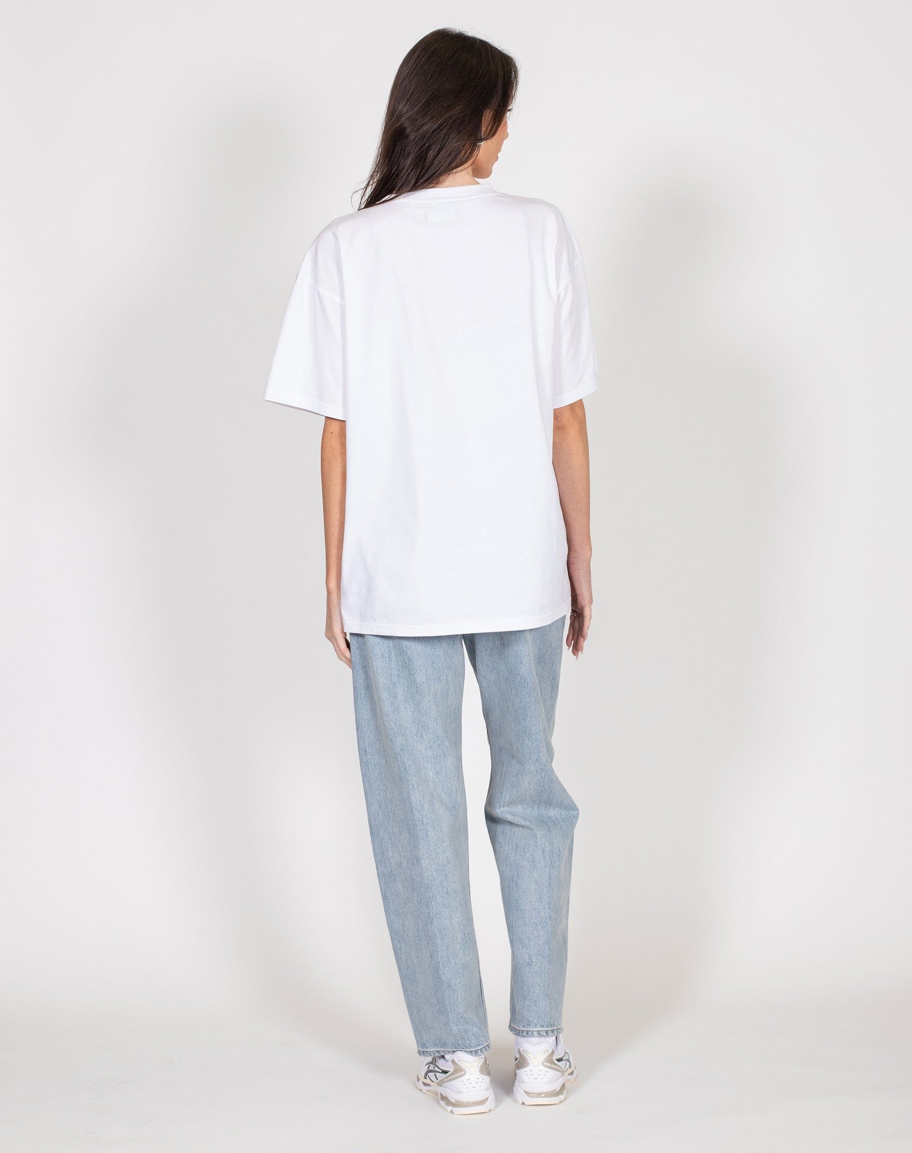 The "KIND CLUB" Oversized Boxy Tee | White sold by Brunette The Label product image thumbnail 5