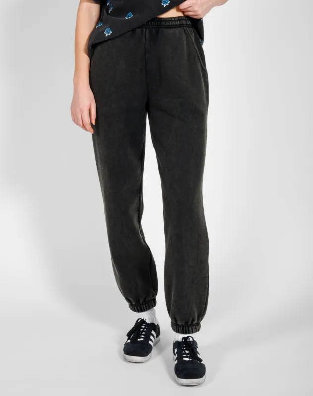 Oversized Joggers | Washed Black sold by Brunette The Label