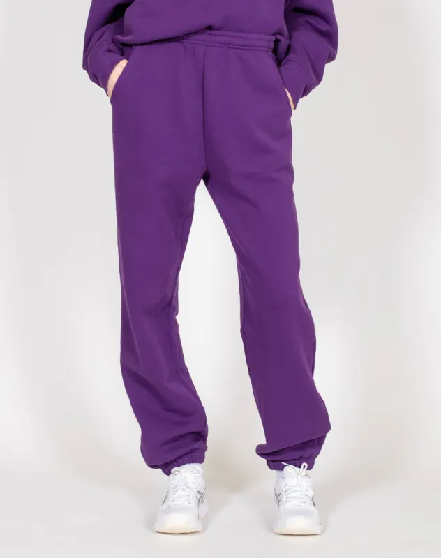 The Oversized Jogger | Ultraviolet sold by Brunette The Label