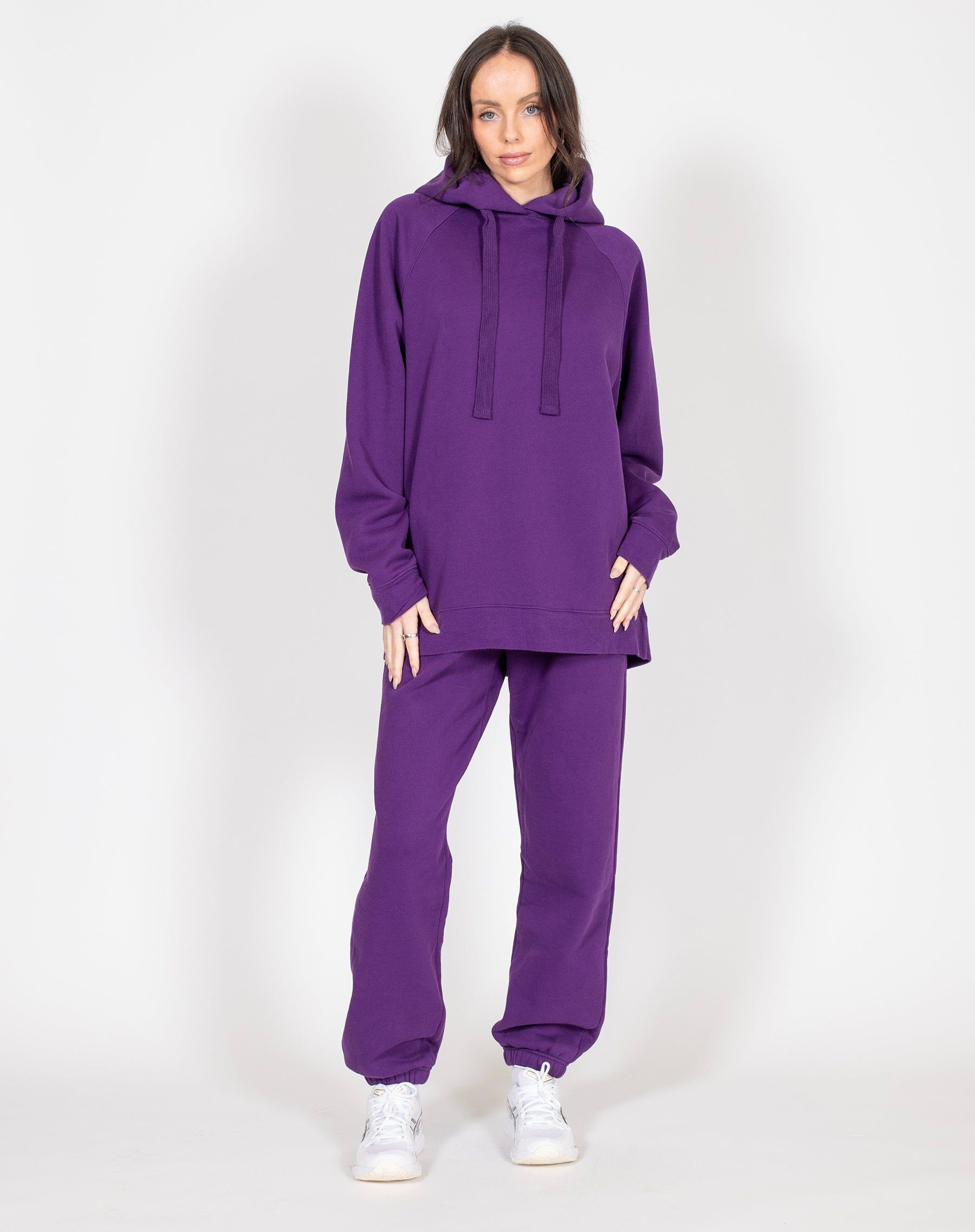 The Oversized Jogger | Ultraviolet sold by Brunette The Label product image thumbnail 2
