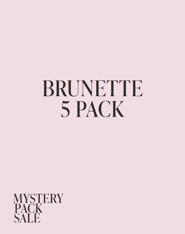 5-Pack Mystery Item | Brunette/Surprise sold by Brunette The Label