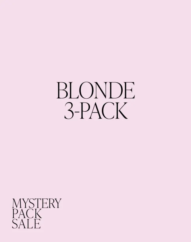 3-Pack Mystery Item | Blonde/Surprise sold by Brunette The Label