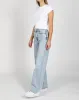 The Cropped Ribbed Tee | White sold by Brunette The Label