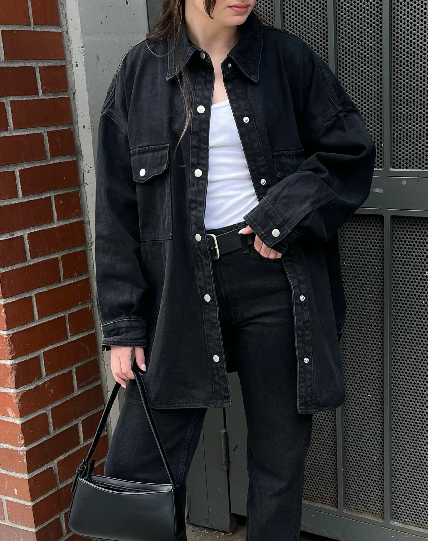 Shania Denim Jacket sold by Brunette The Label